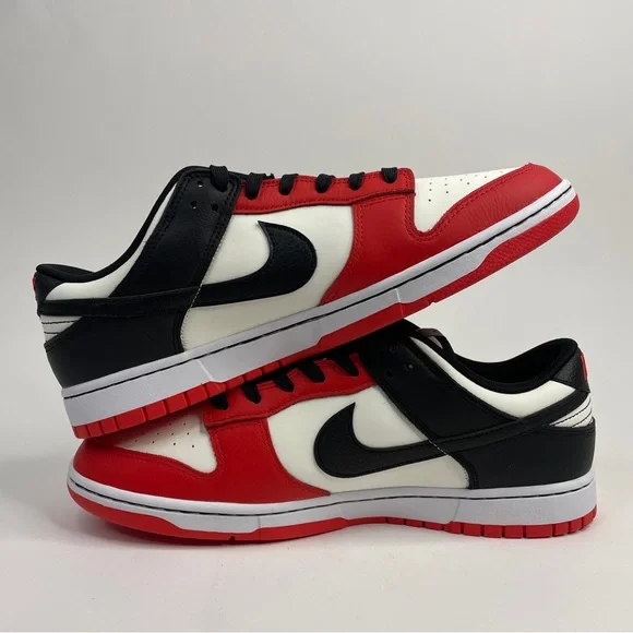 Nike Dunk Low Retro EMB X NBA 75th Anniversary “Bulls” 2023 - Picture 3 of 5